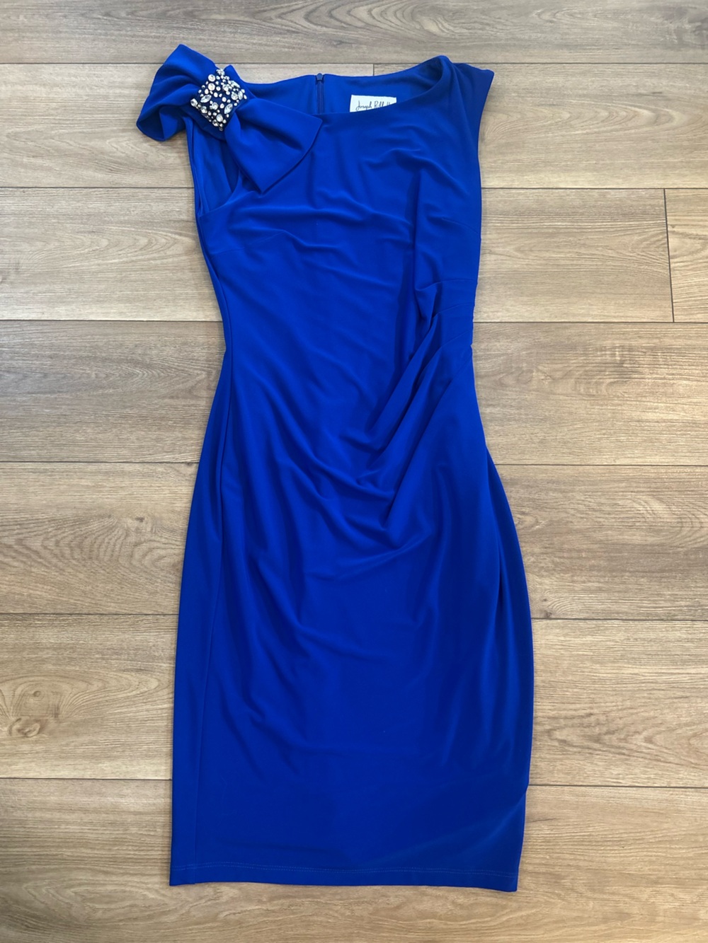 Joseph Ribkoff Royal Blue Embellished Sheath Dress Size 8